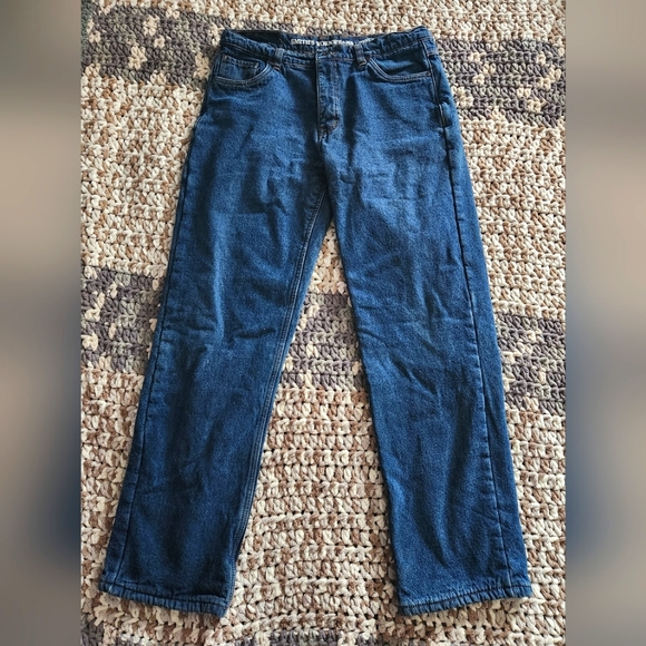 Smith's Workwear Fleece Lined Jeans - Picture 1 of 14